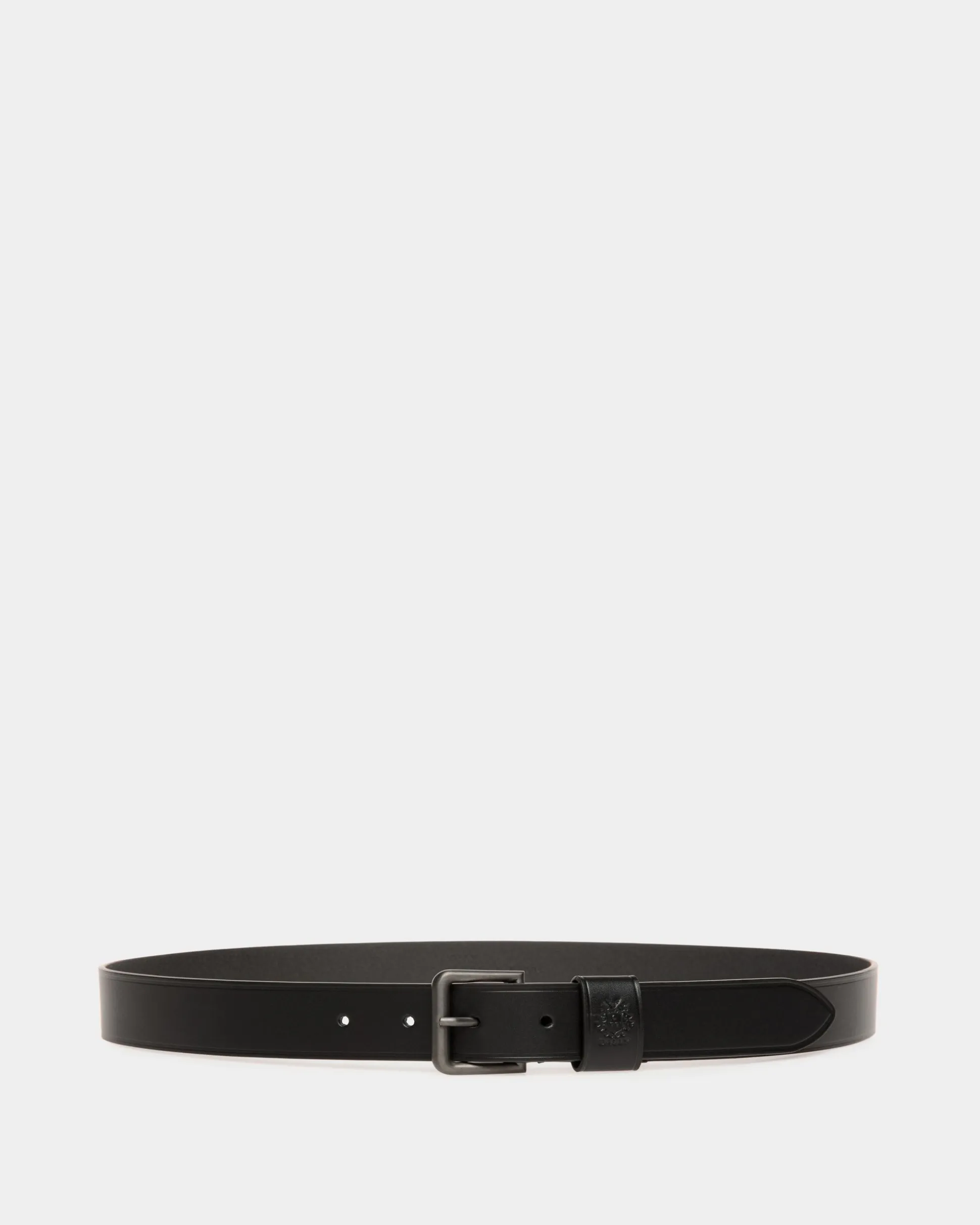 Adrien Brody Travel Collection Belt In Black Leather