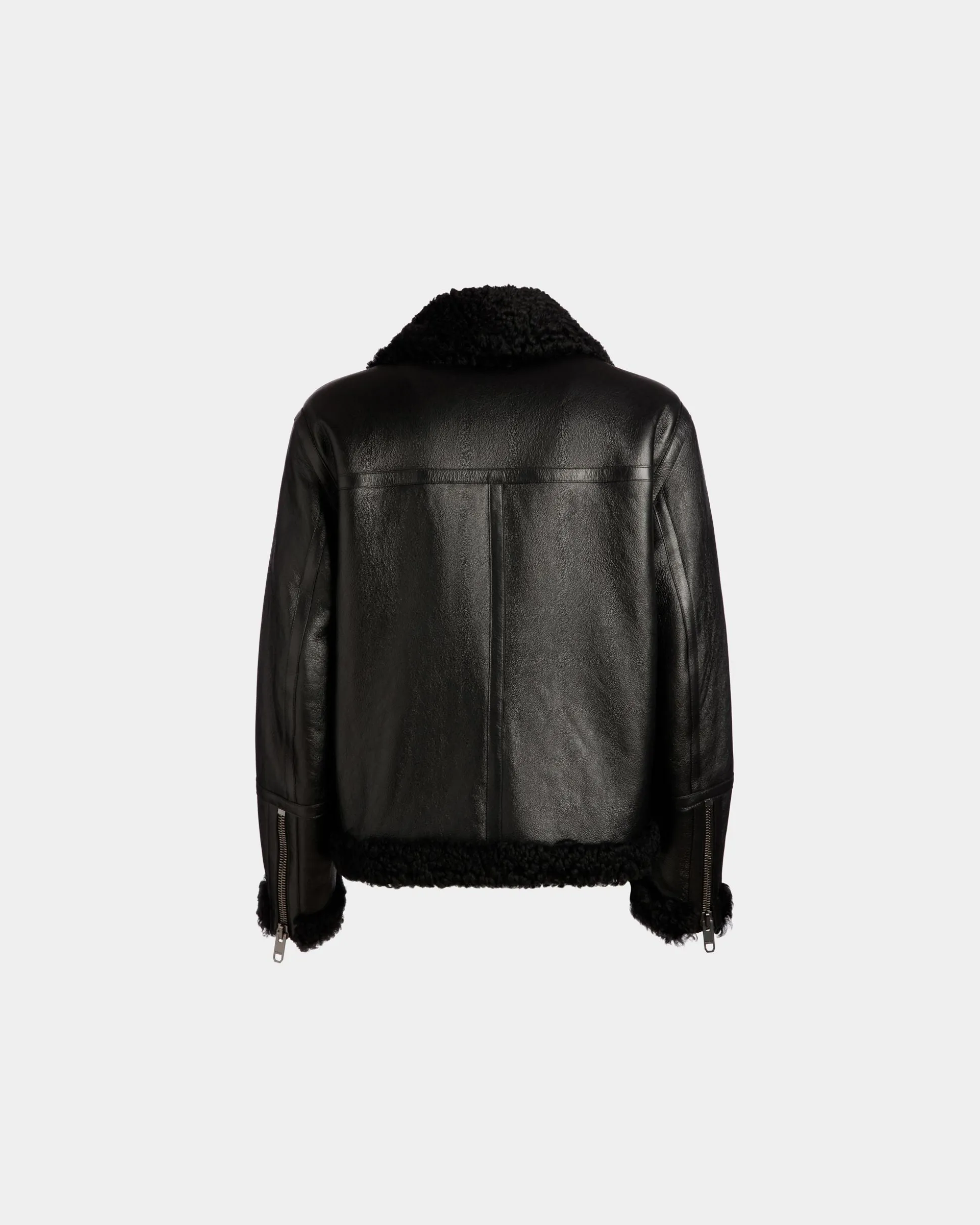 Adrien Brody Travel Collection Blouson In Black Leather