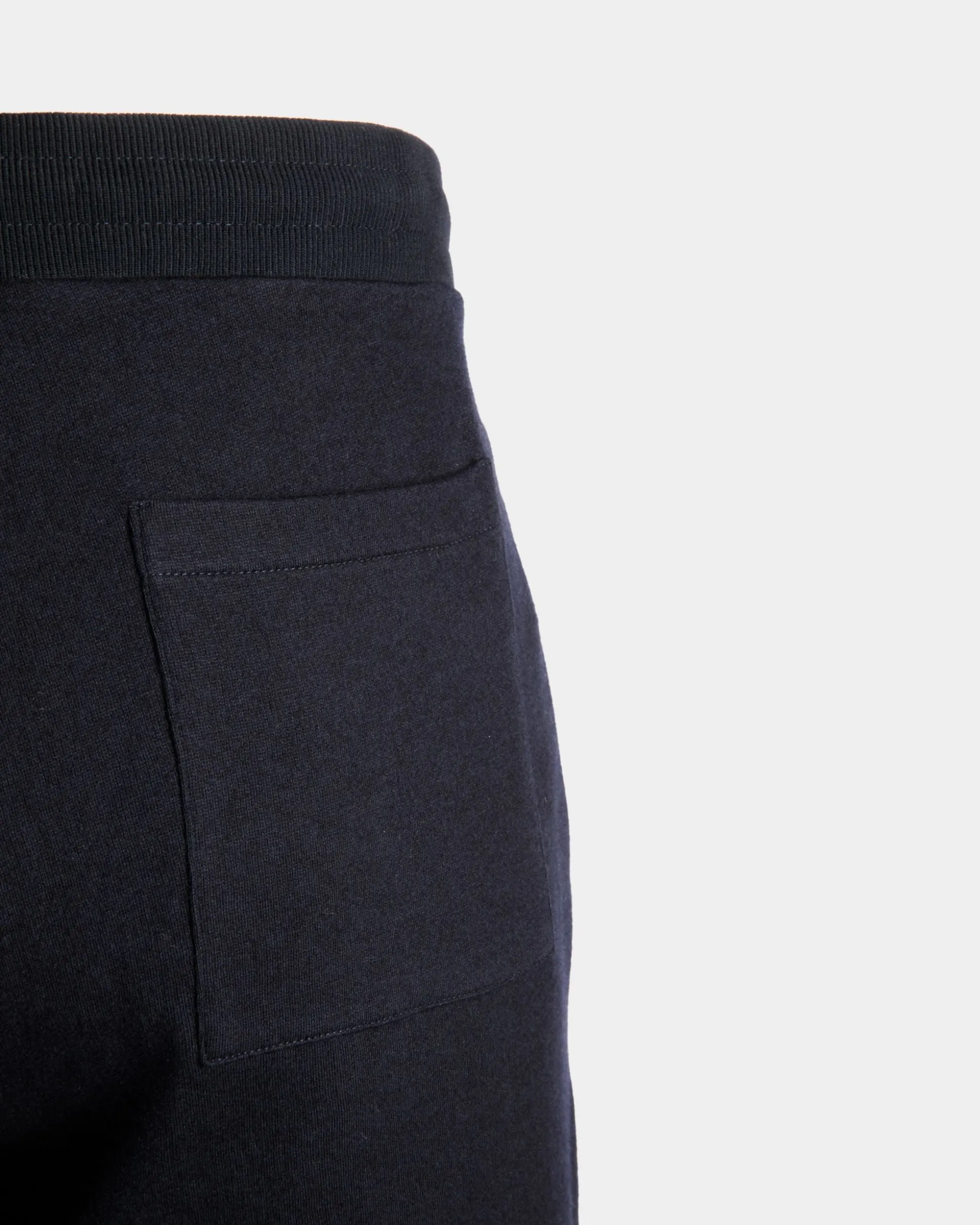 Adrien Brody Travel Collection Sweatpants In Navy Blue Cashmere Blend