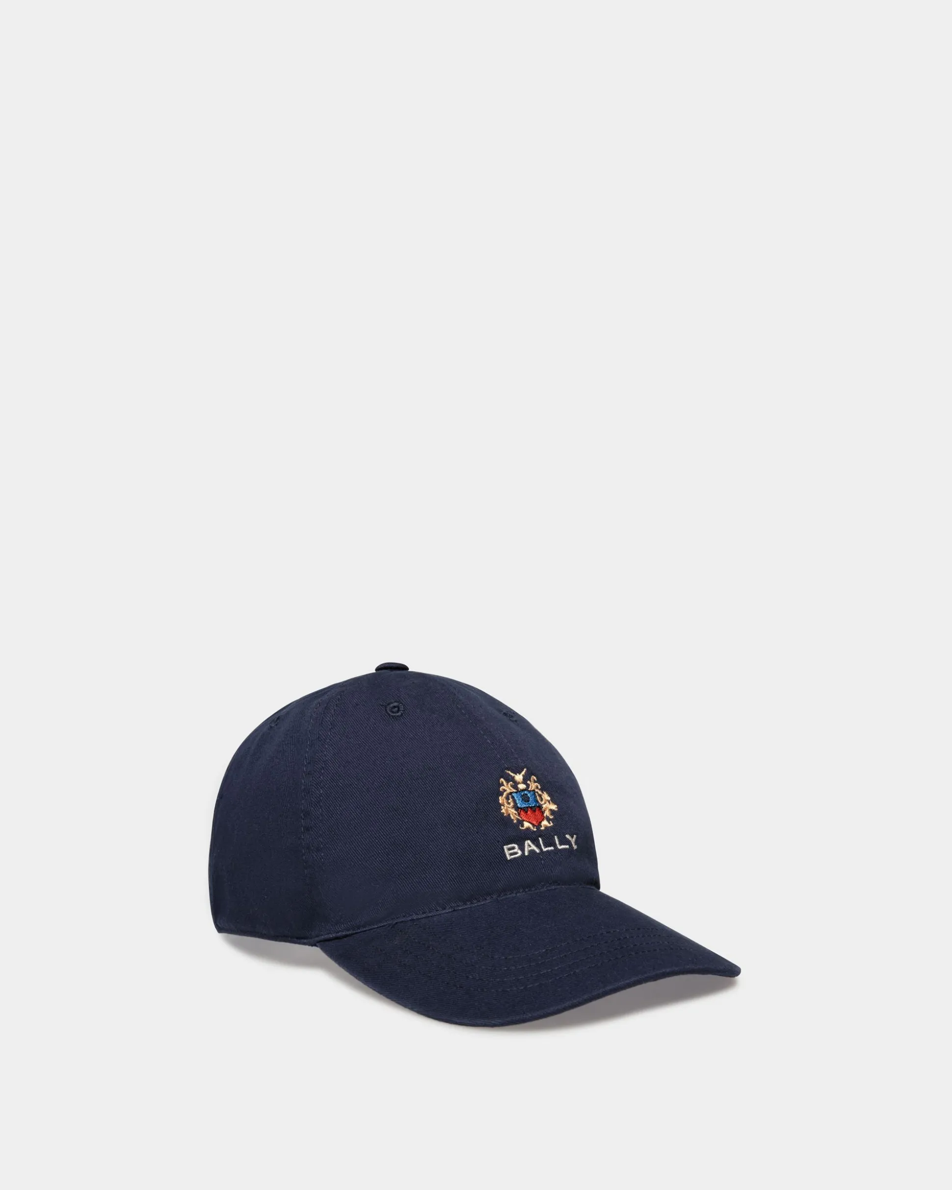 Baseball Hat in Navy Blue Cotton