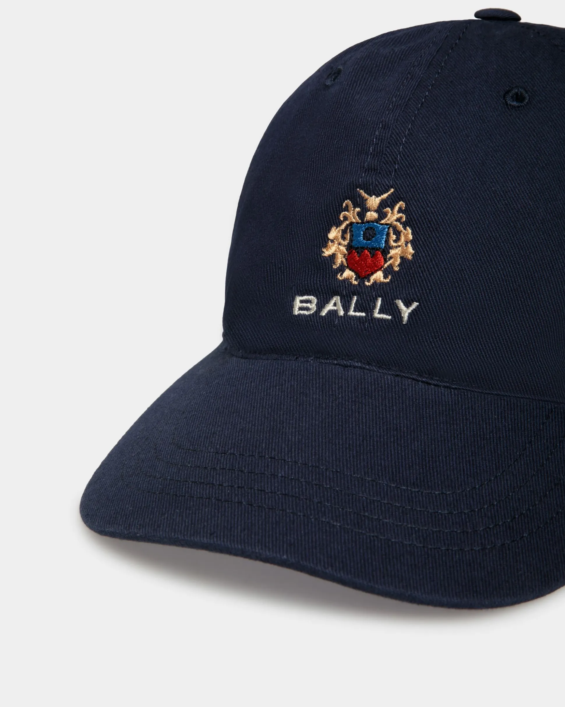 Baseball Hat in Navy Blue Cotton