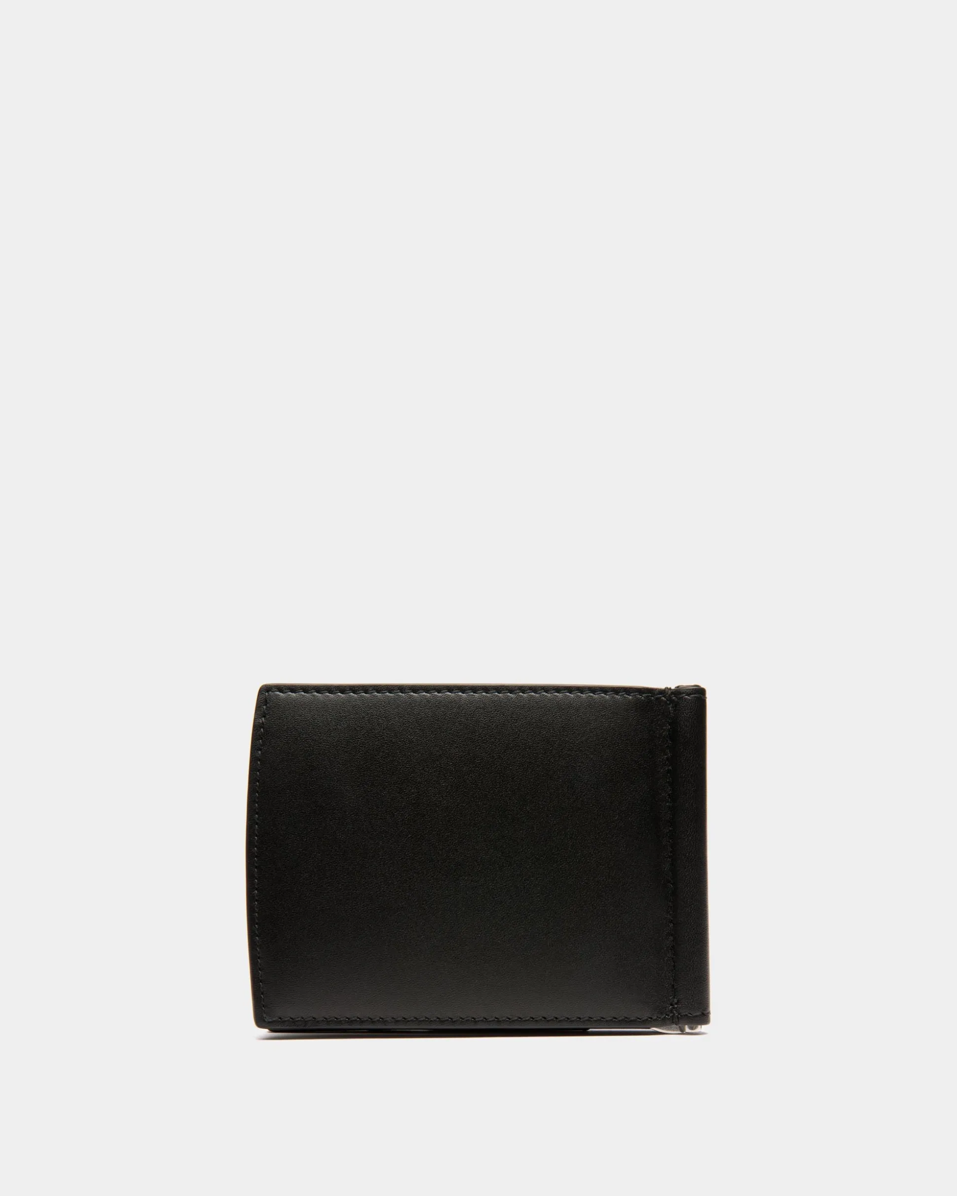 Busy Bally Bifold Wallet in Black Leather