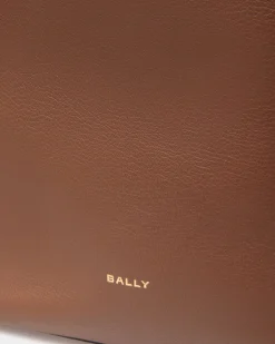 Code Bucket Bag In Brown Leather
