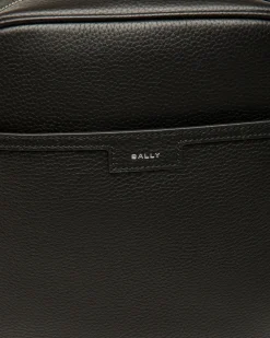 Code Crossbody Bag in Leather