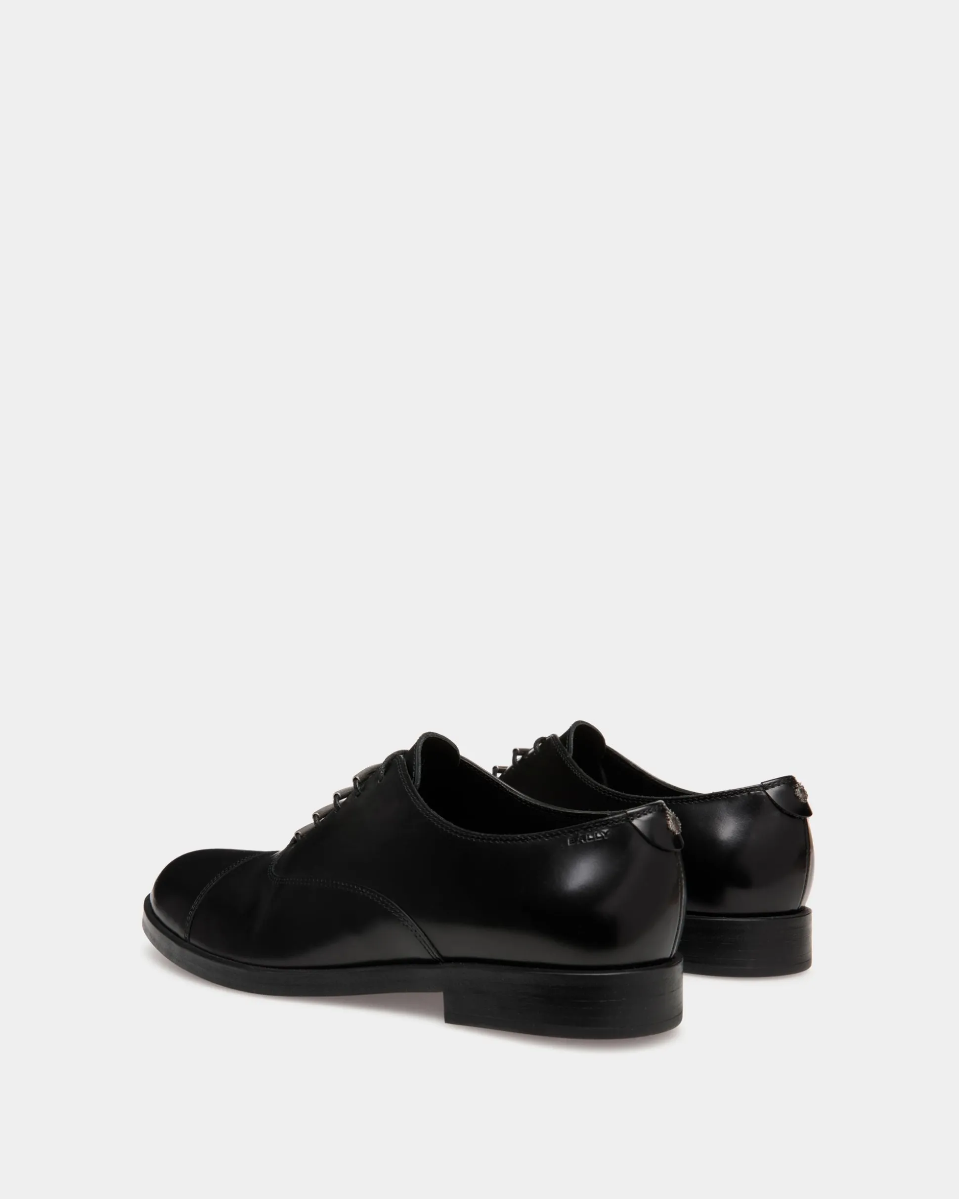 Egli Oxford In Black Leather