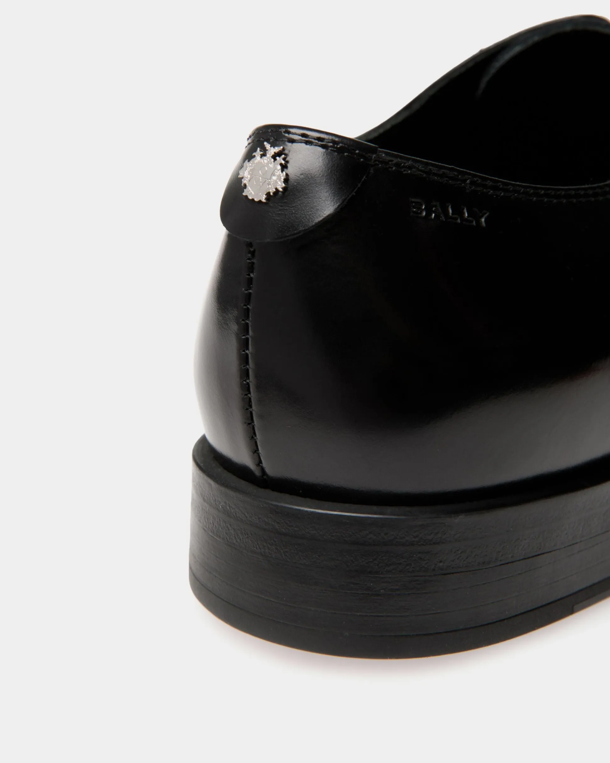 Egli Oxford In Black Leather