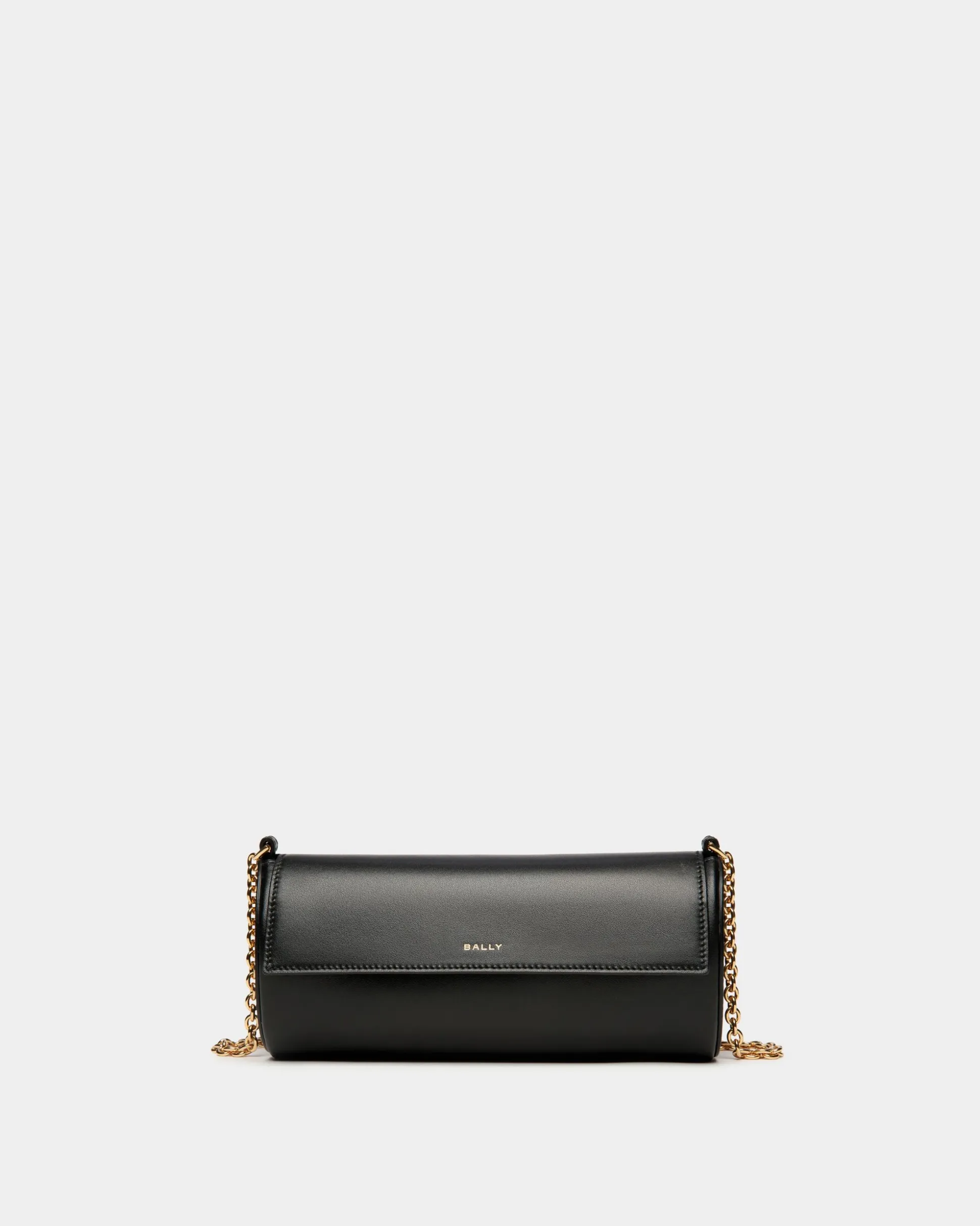 Emblem Minibag In Black Leather