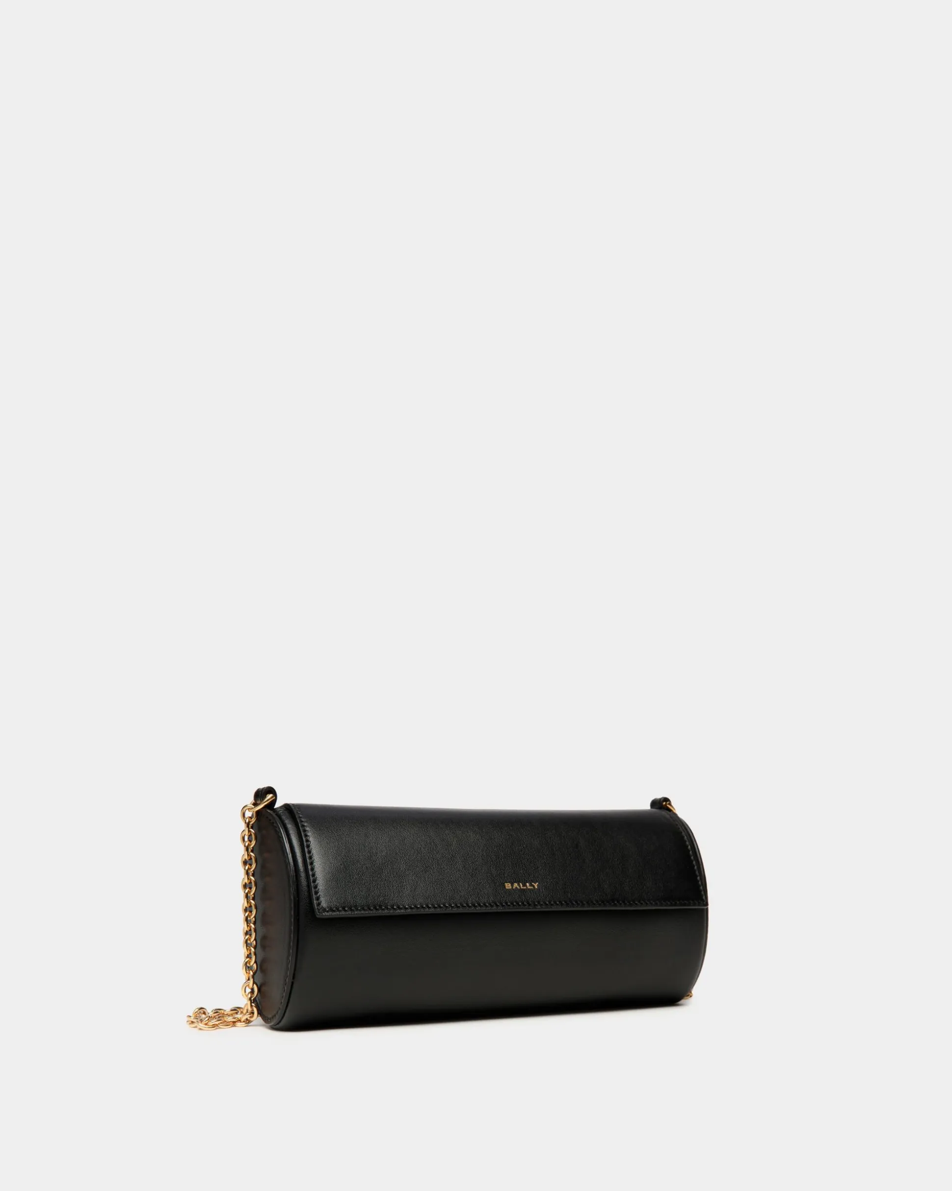Emblem Minibag In Black Leather