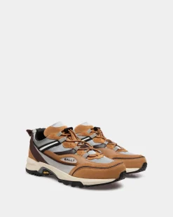 Faster Sneaker In Multicolor Leather and Nylon