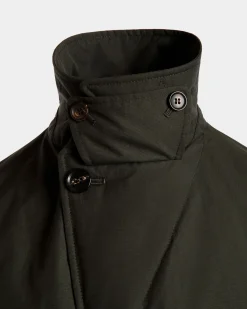 Field Jacket In Military Green Nylon