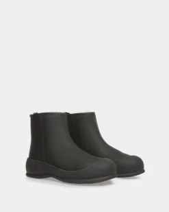 Frei Snow Boots In Black Leather