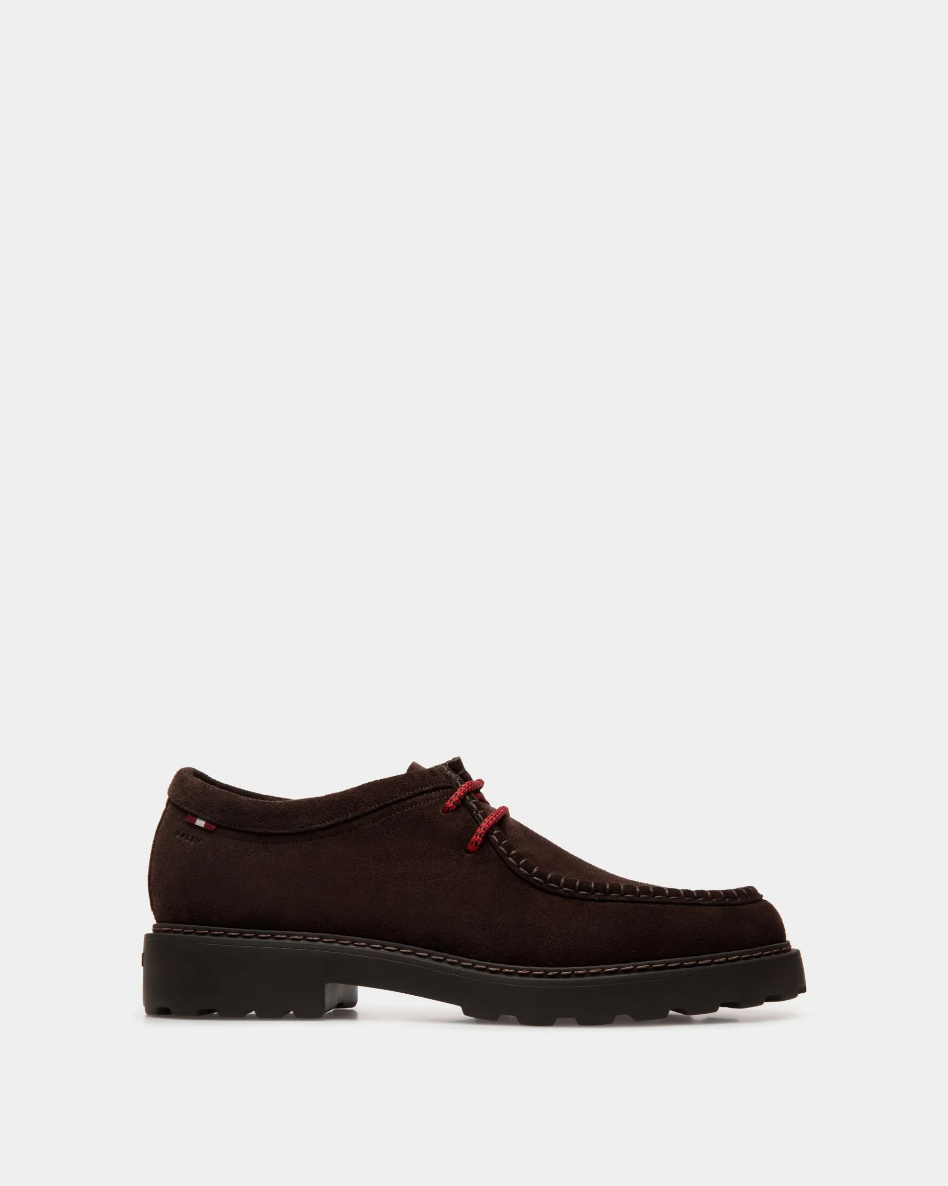 Gusto Derby in Ebano Suede