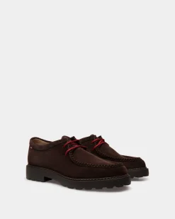 Gusto Derby in Ebano Suede