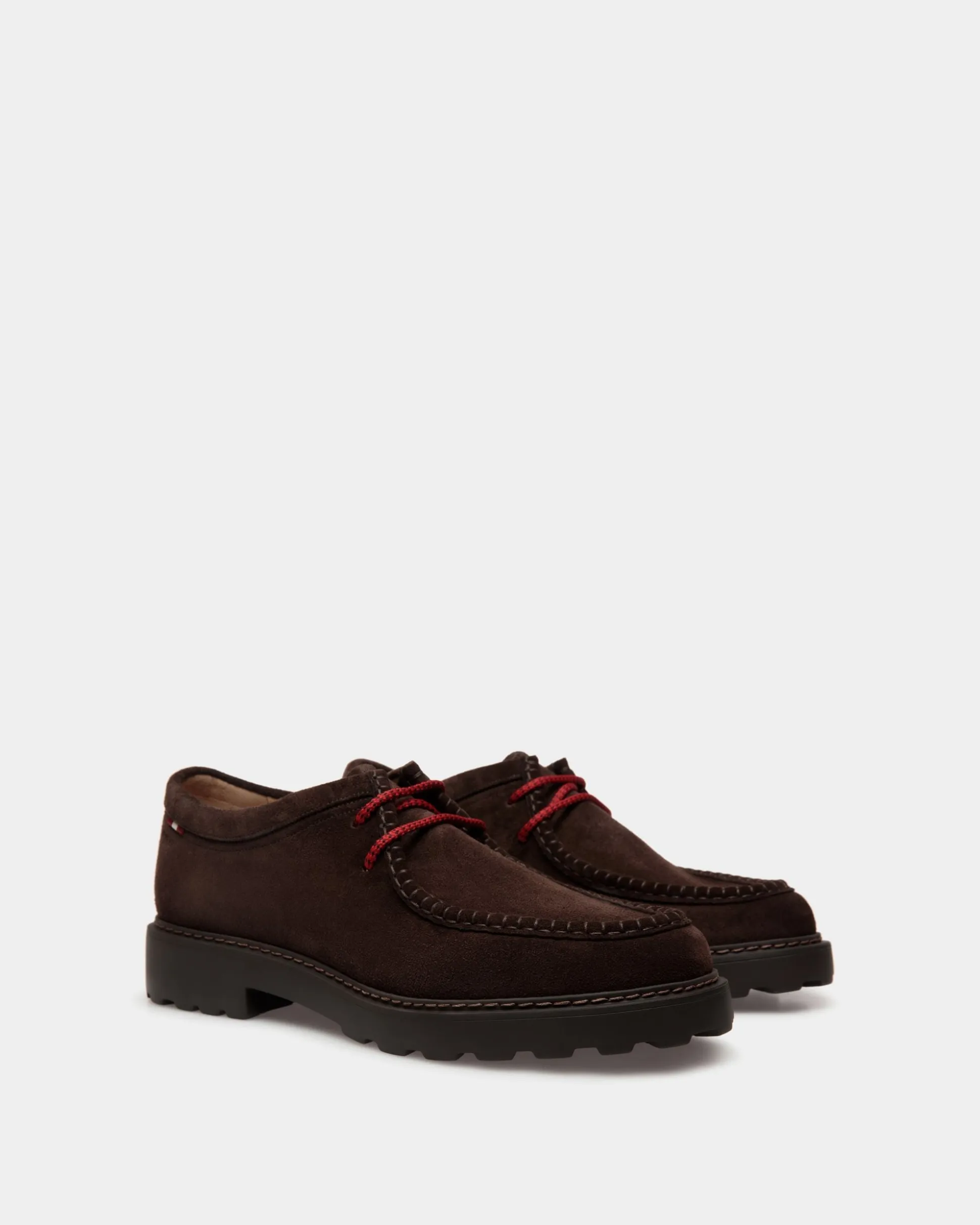 Gusto Derby in Ebano Suede