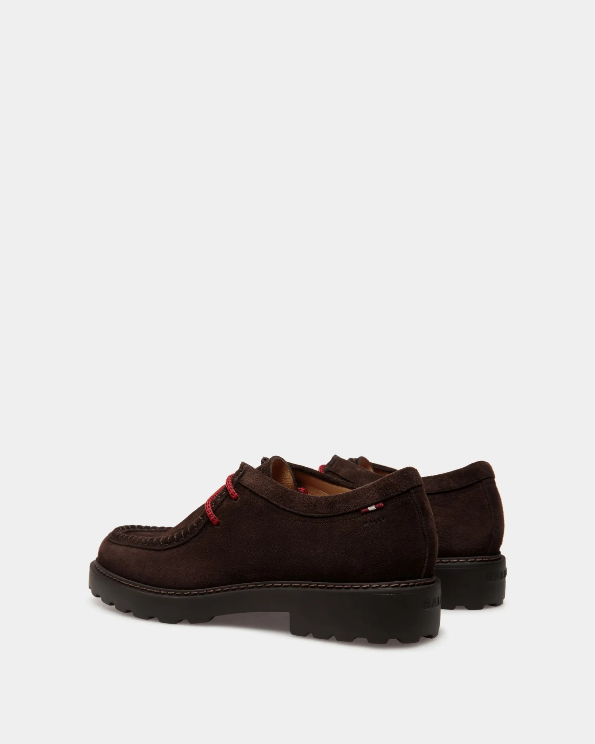 Gusto Derby in Ebano Suede