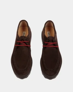 Gusto Derby in Ebano Suede