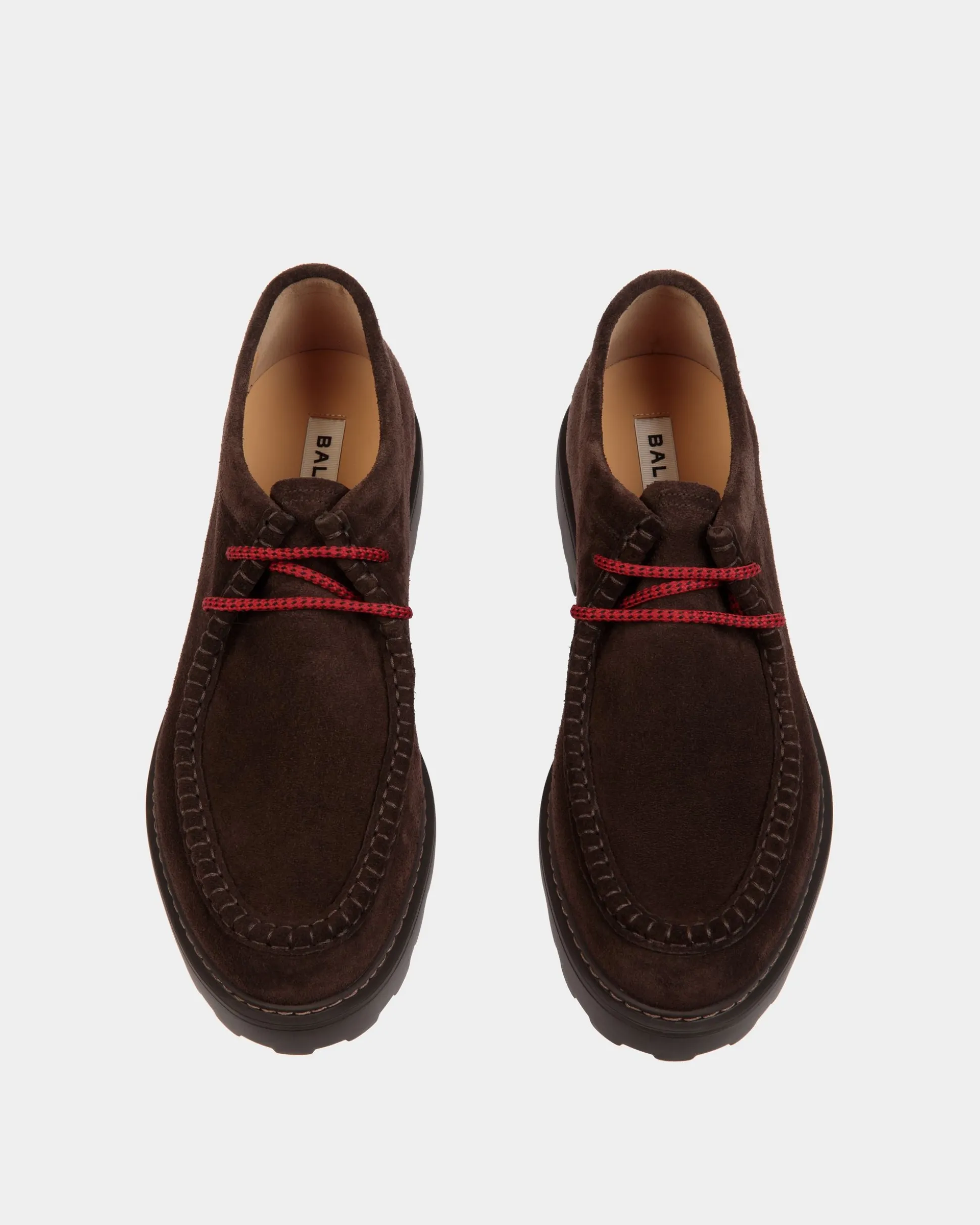 Gusto Derby in Ebano Suede