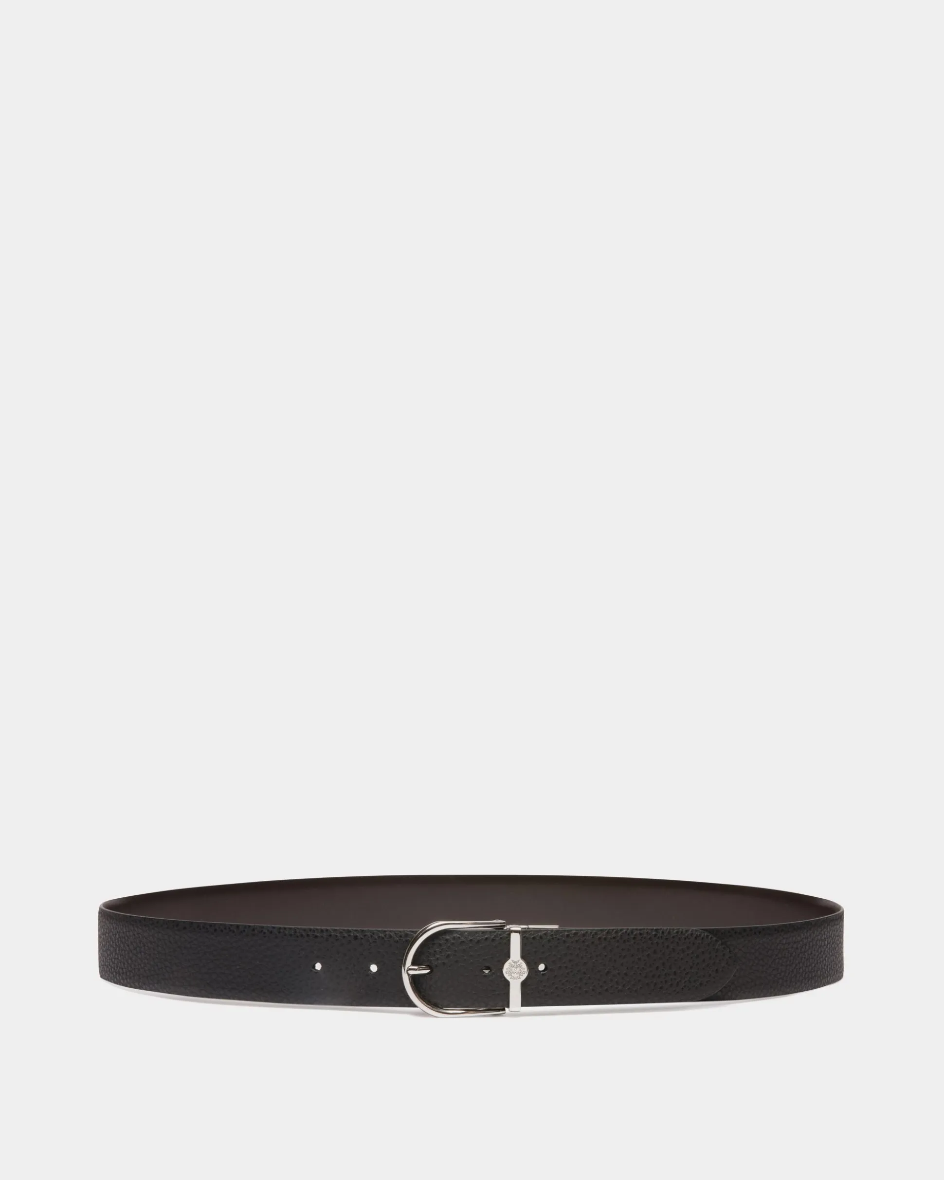 Hanky 35mm Reversible Belt in Black And Brown Leather