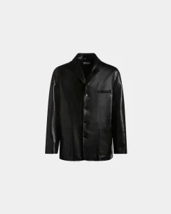 Jacket in Black Leather