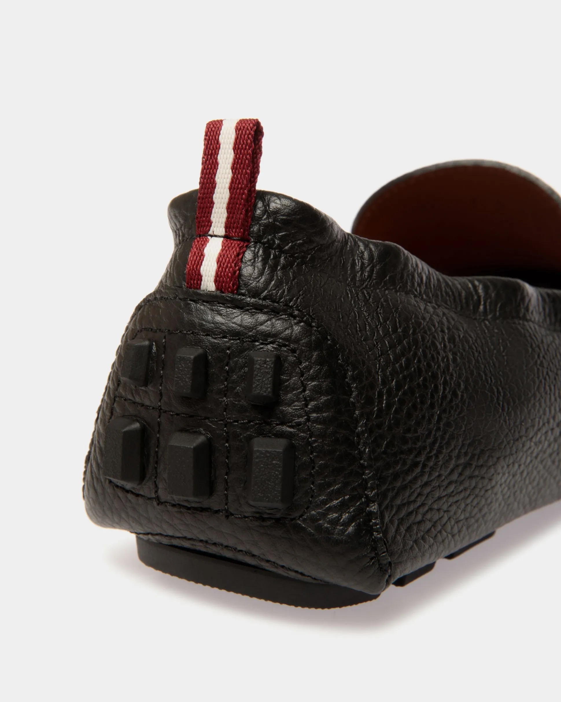 Kerbs Driver in Black Grained Leather