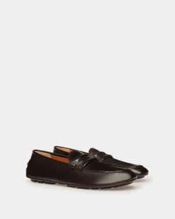 Kerbs Driver in Ebony Leather