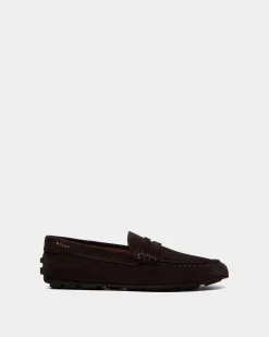 Kerbs Driver in Embossed Suede
