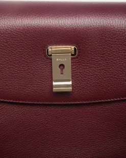 Lock Me Top Handle Bag In Andorra Grained Leather