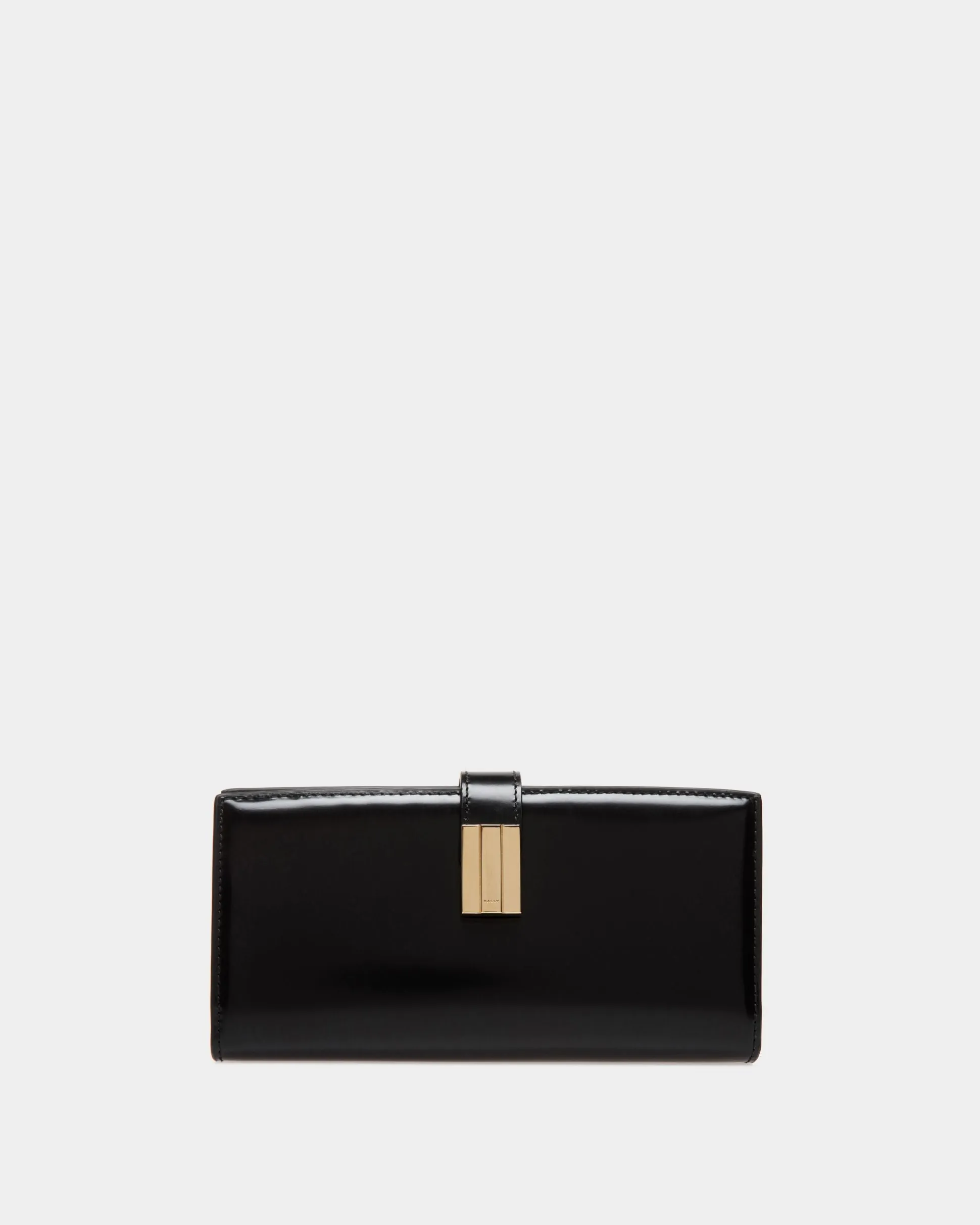 Ollam Continental Wallet in Black Leather