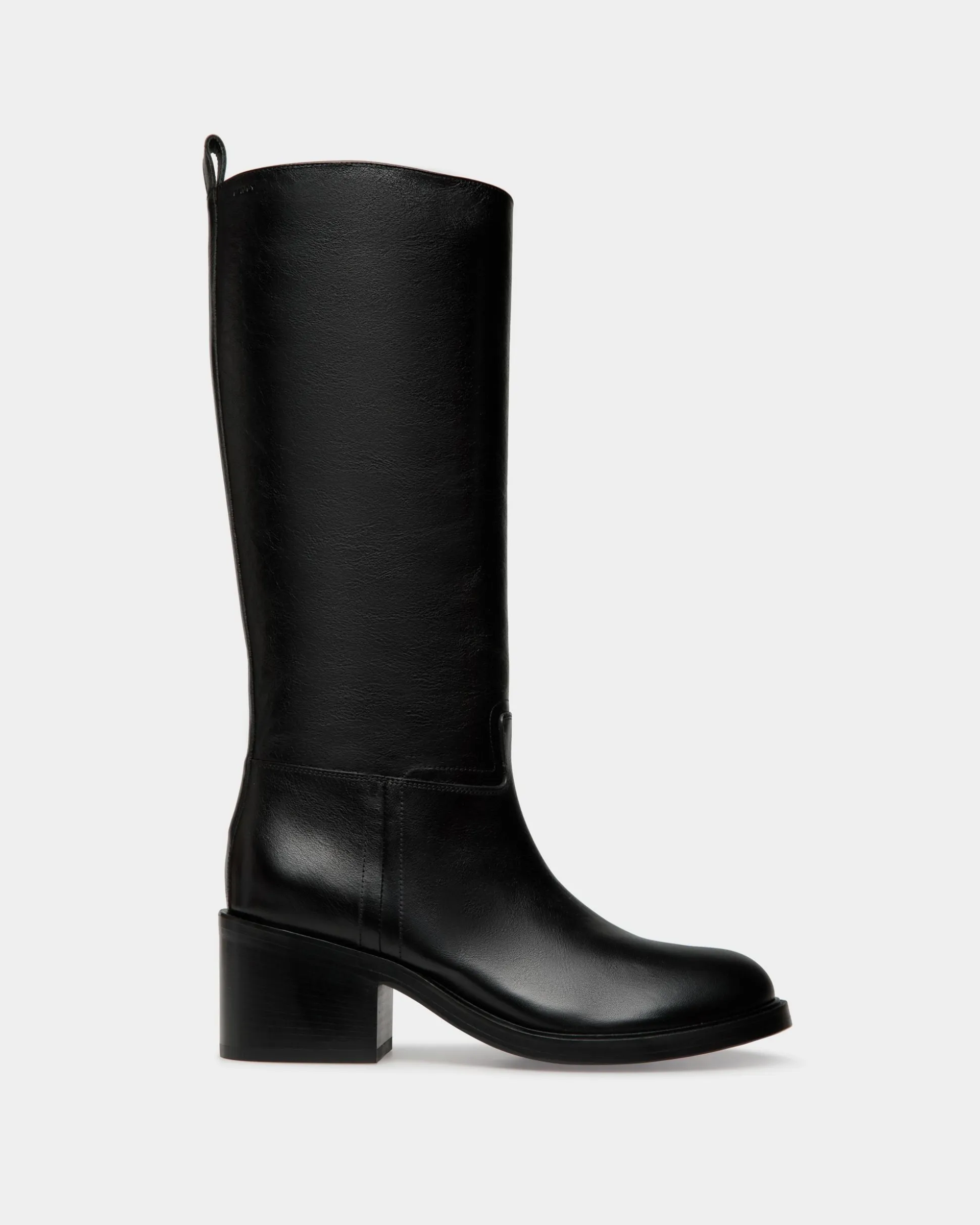 Peggy Boot in Black Leather