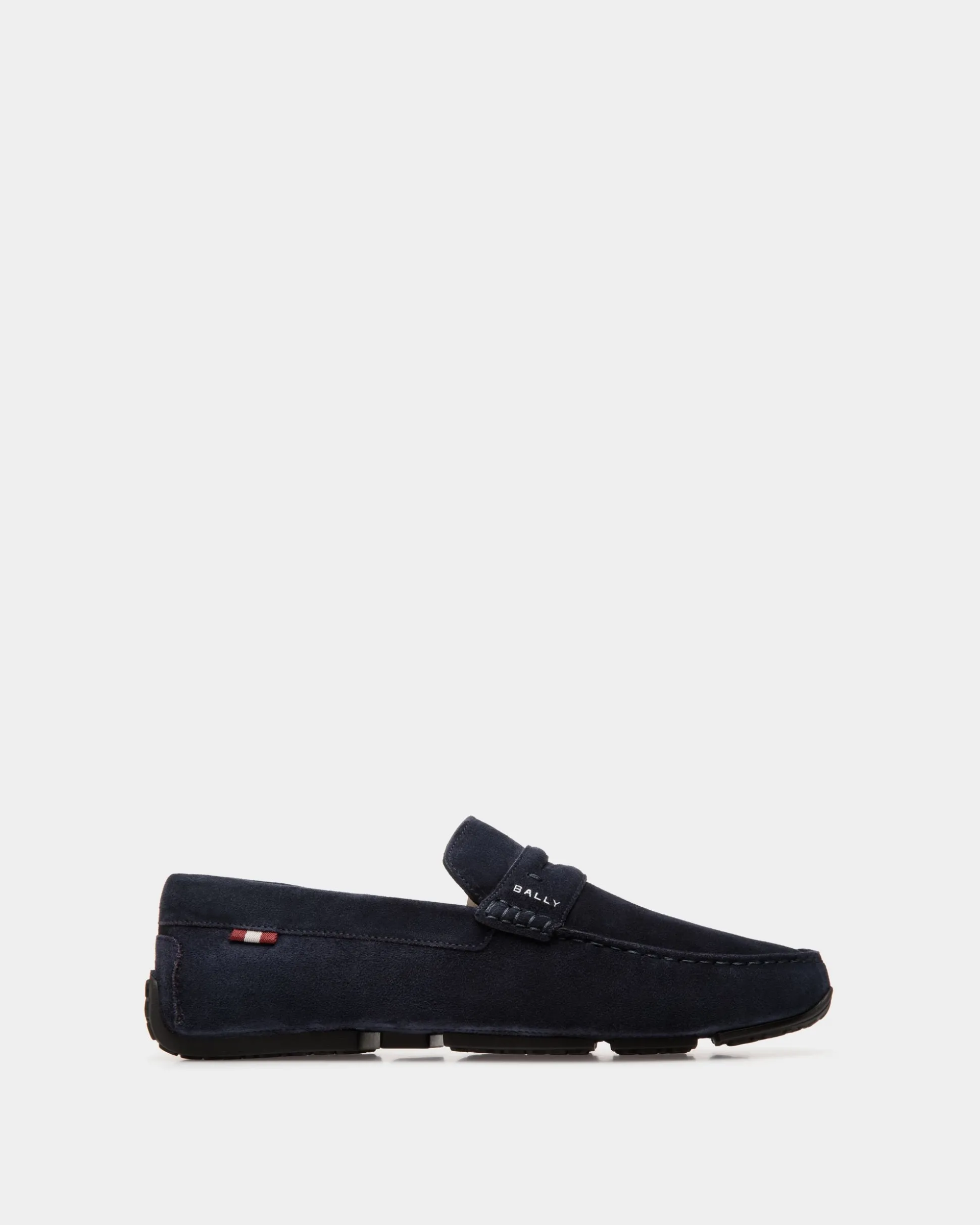 Pilot Driver in Navy Blue Suede