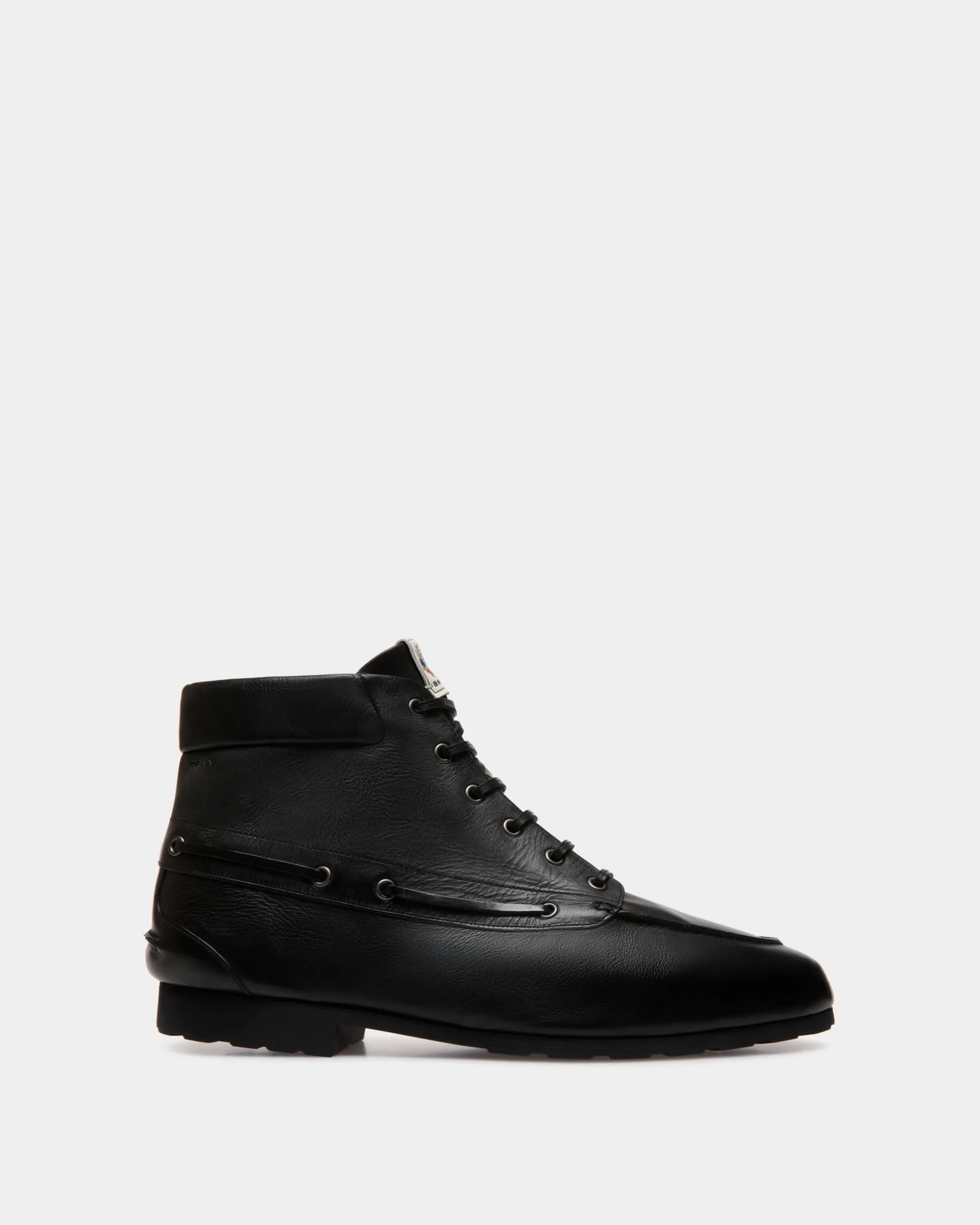 Plume Bootie In Black Leather