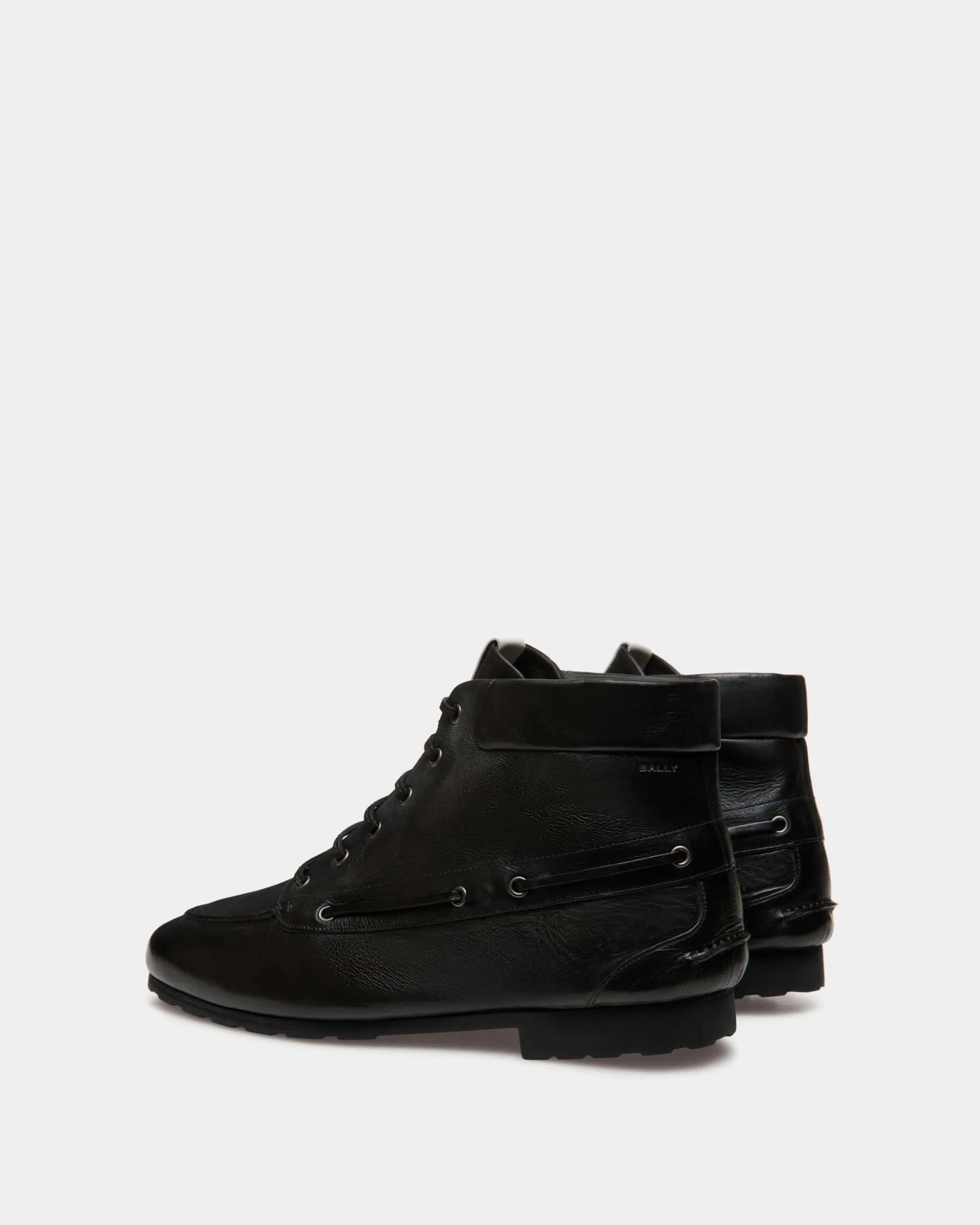 Plume Bootie In Black Leather