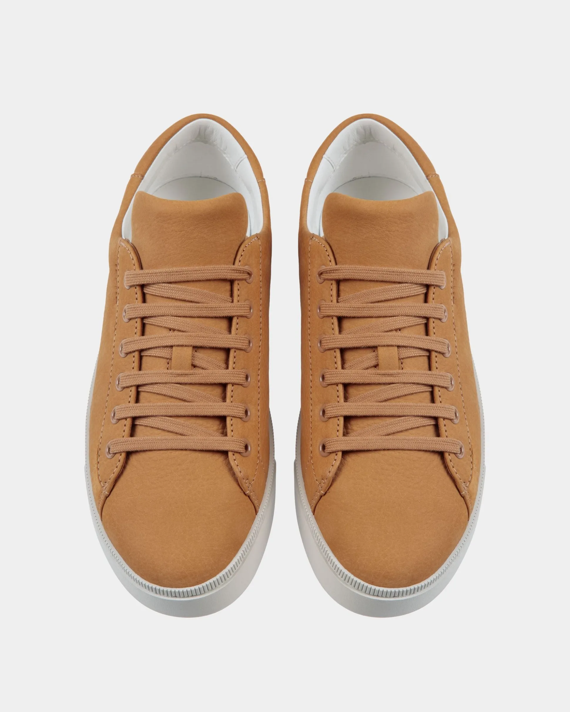 Raise Sneaker in Brown Nubuck Leather