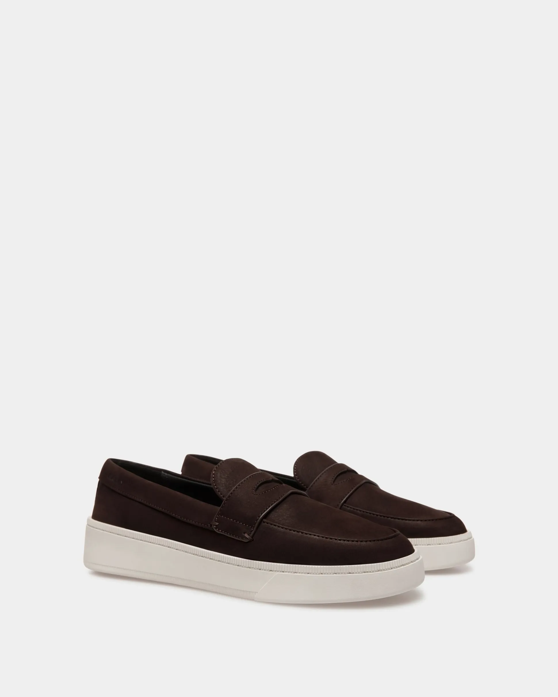 Raise Sneaker in Ebano Nubuck Leather