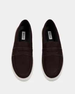 Raise Sneaker in Ebano Nubuck Leather