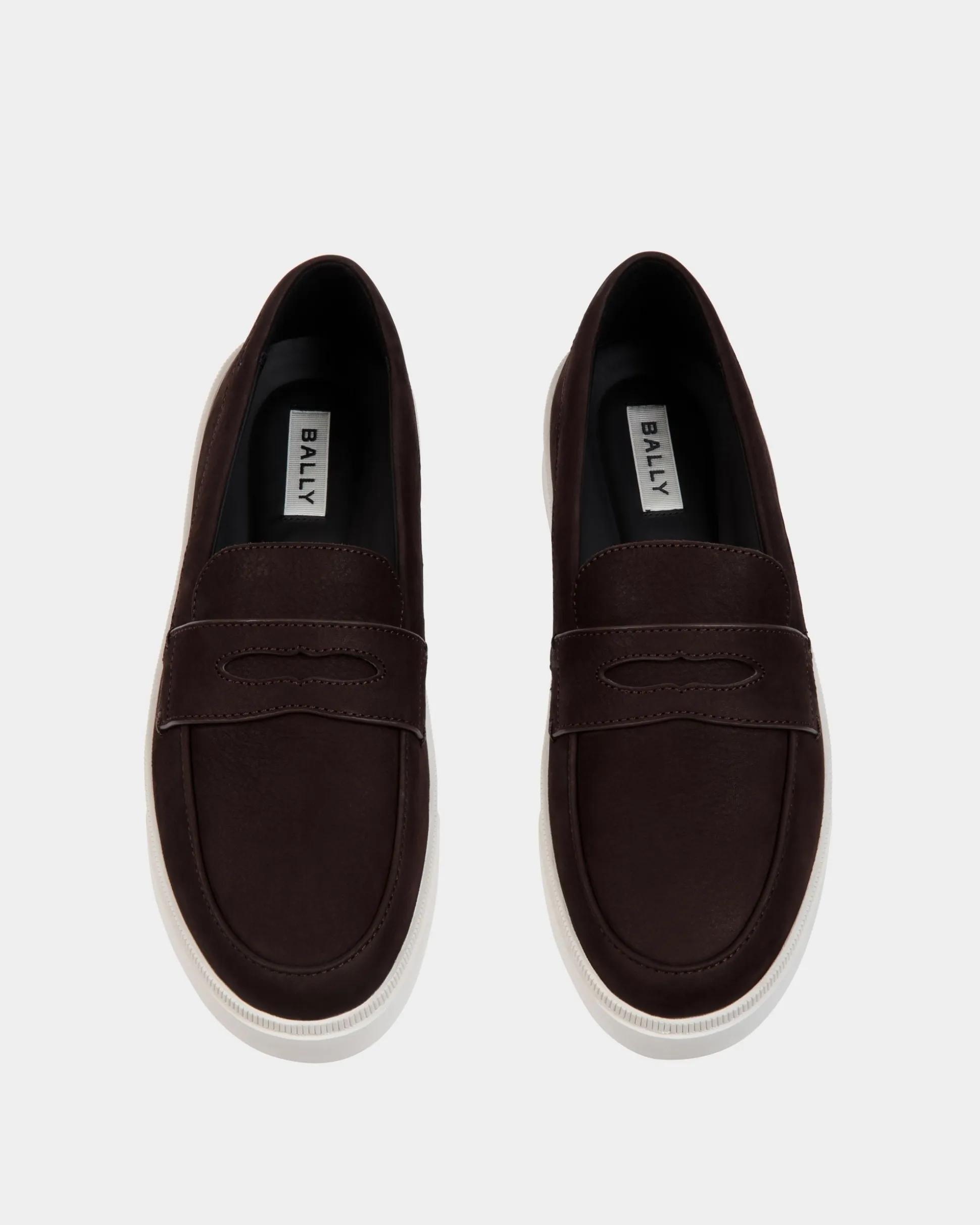 Raise Sneaker in Ebano Nubuck Leather