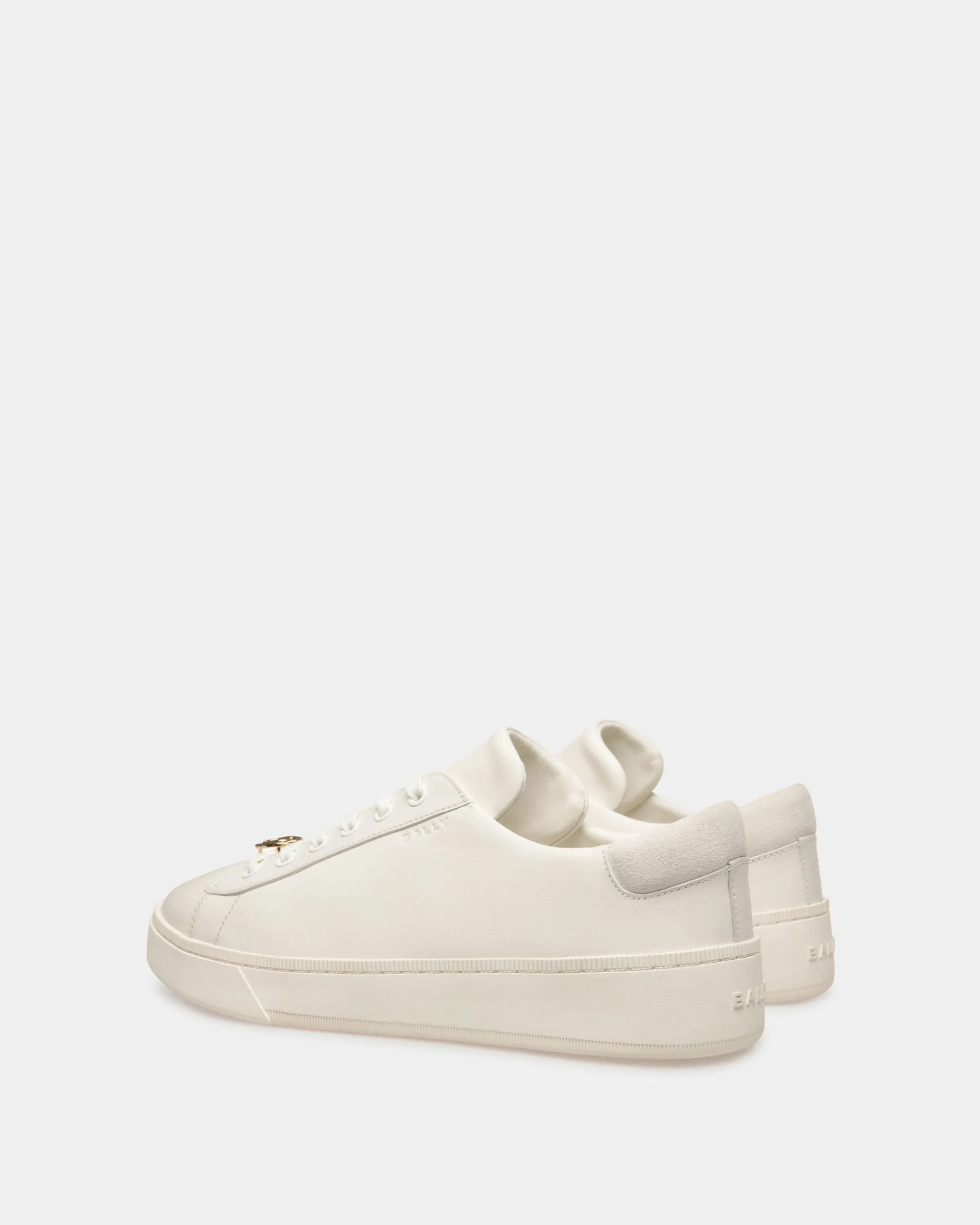 Raise Sneakers In White Leather