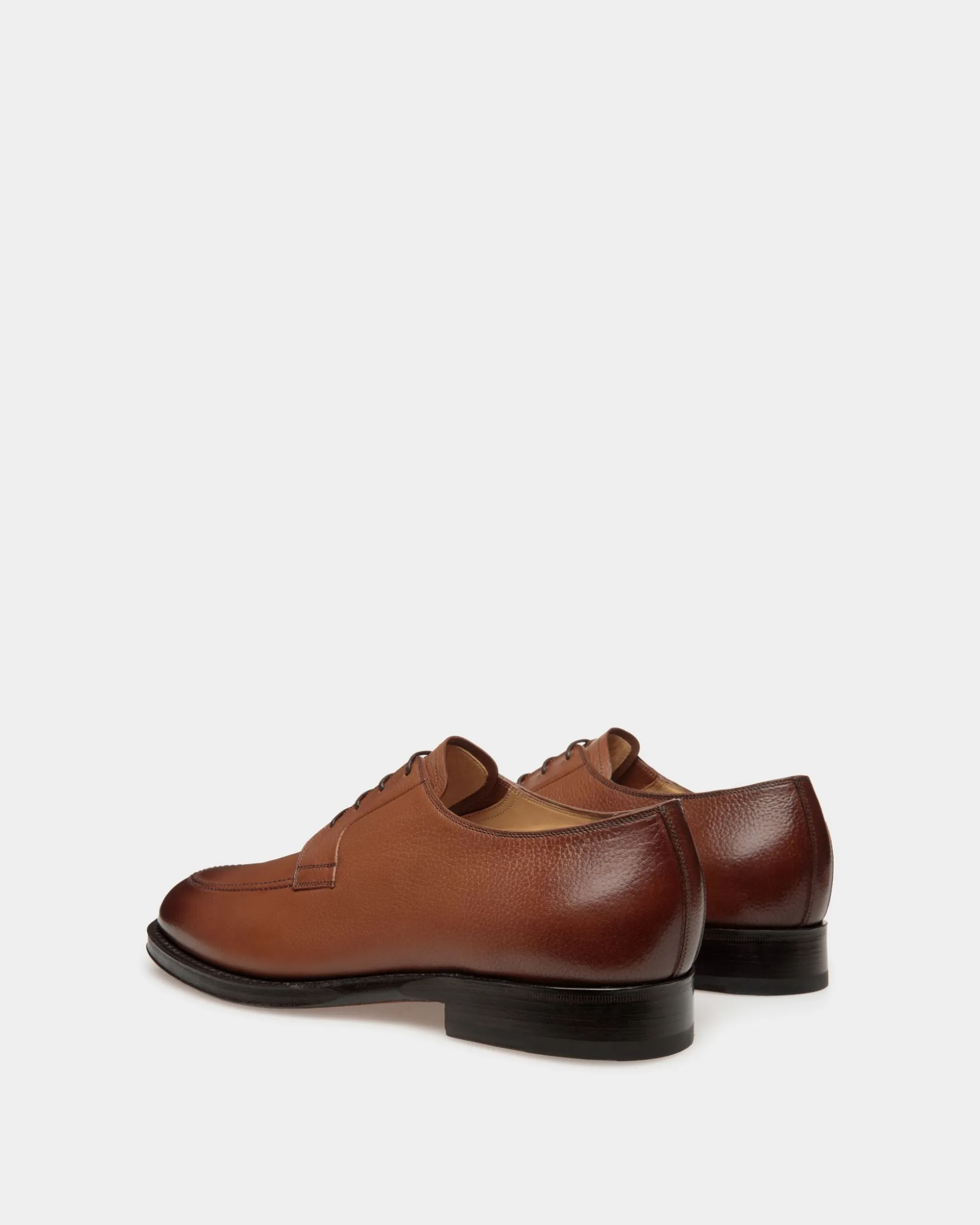 Schoenen Derby in Embossed Leather