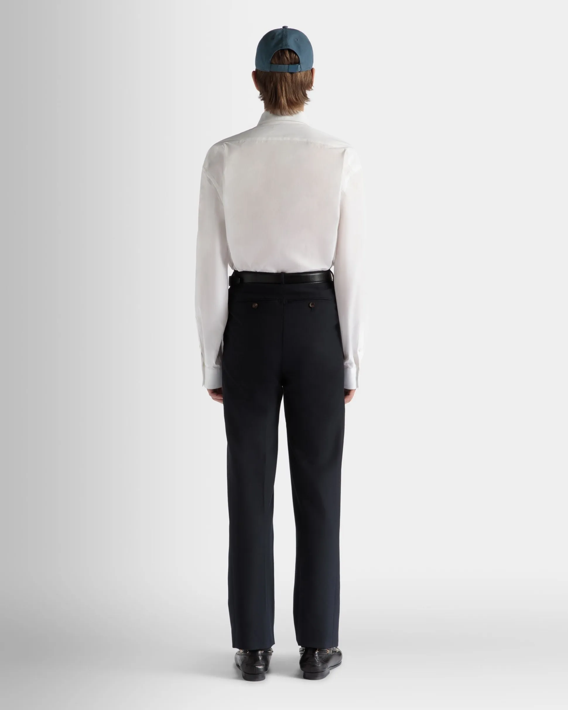 Shirt in White Cotton