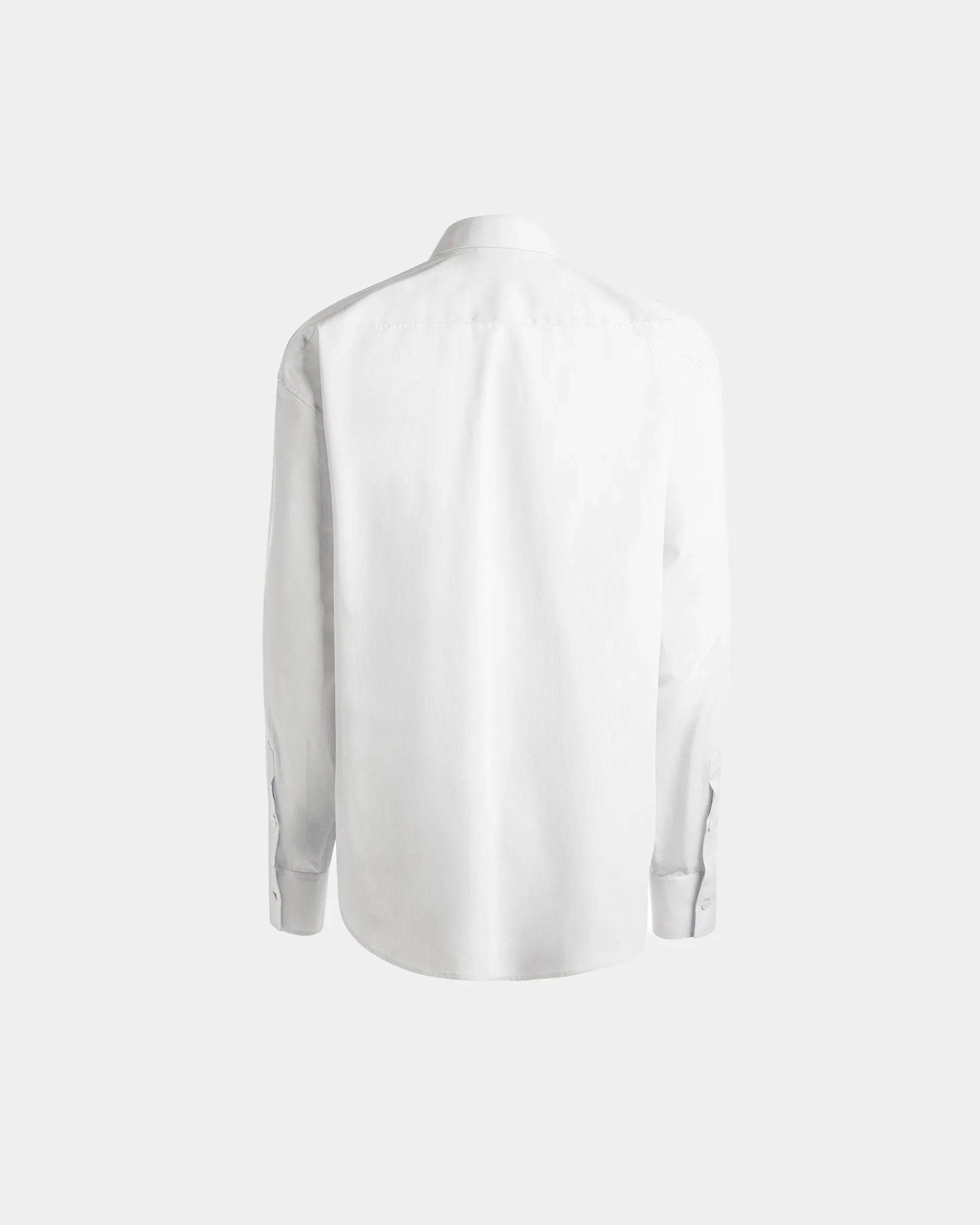 Shirt in White Cotton