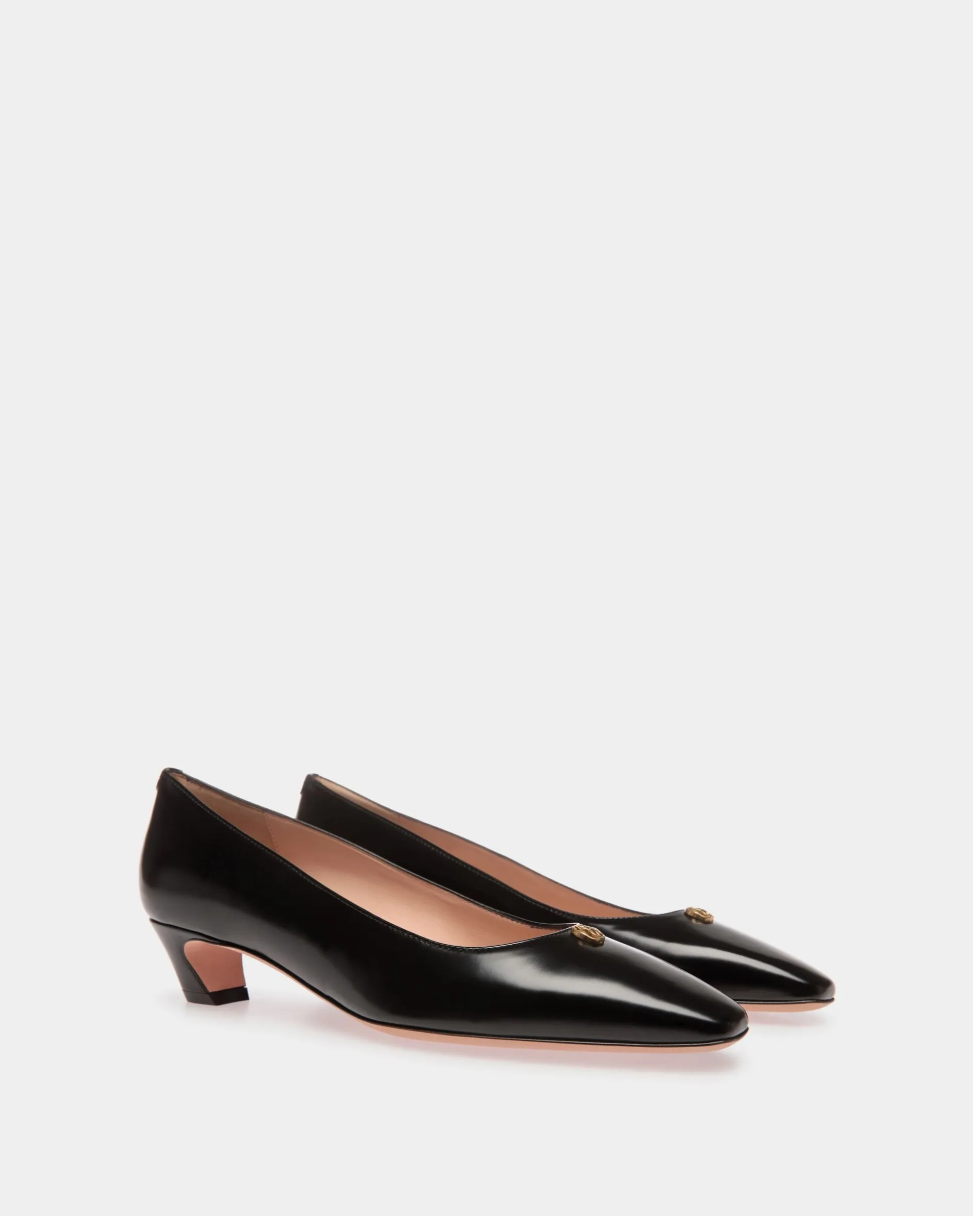 Sylt Pump In Black Leather