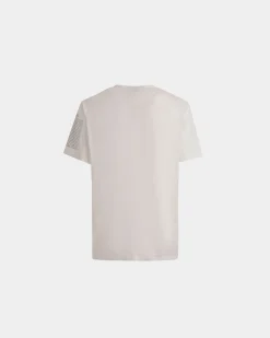 T-Shirt With Forest Mask In White Cotton