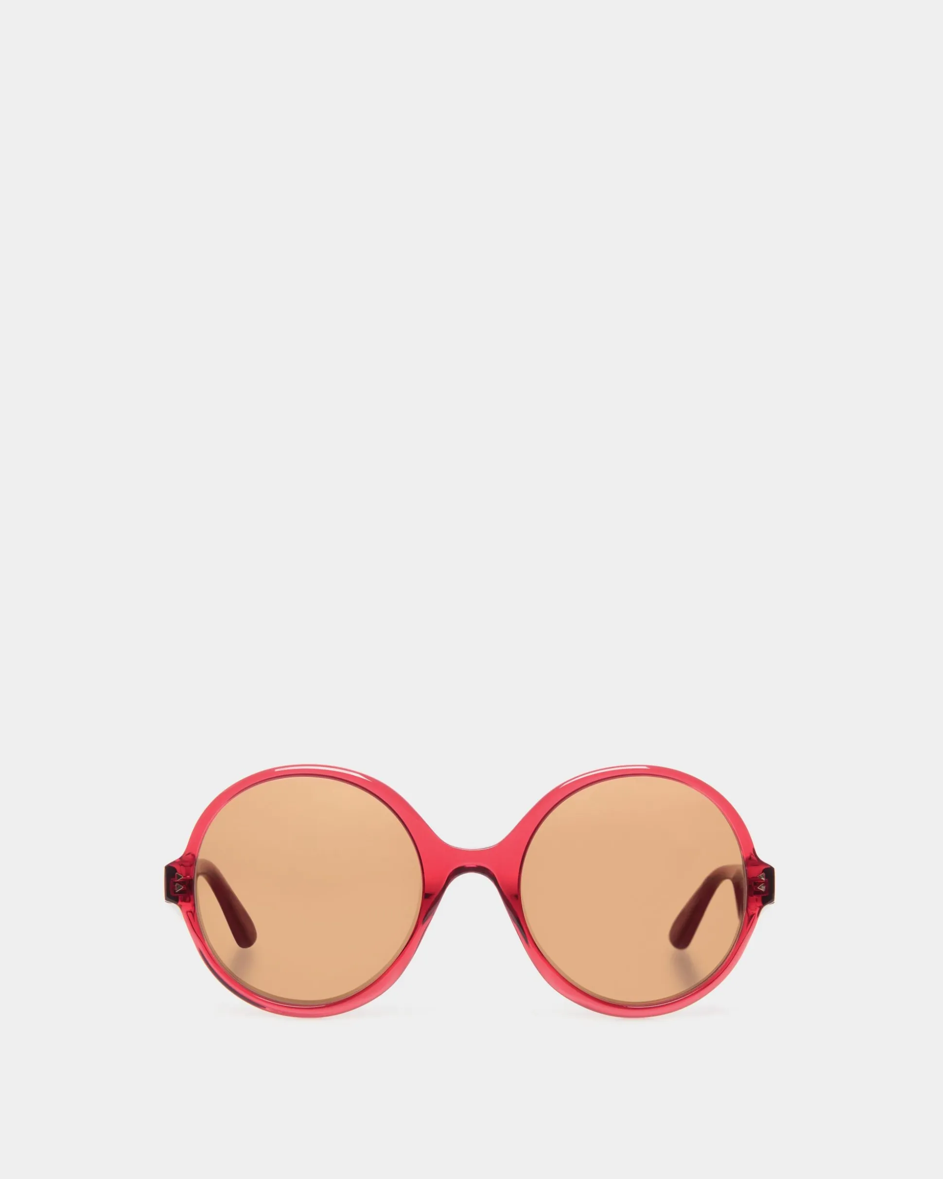 Ursula Sunglasses In Red Acetate